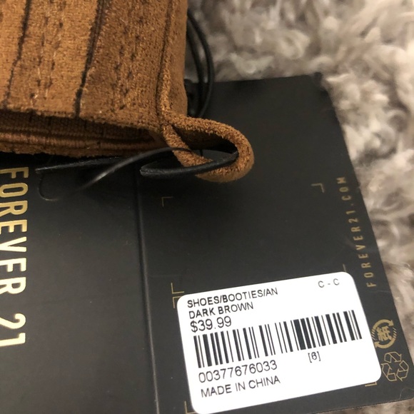 Forever 21 faux suede studded boots - Picture 4 of 4